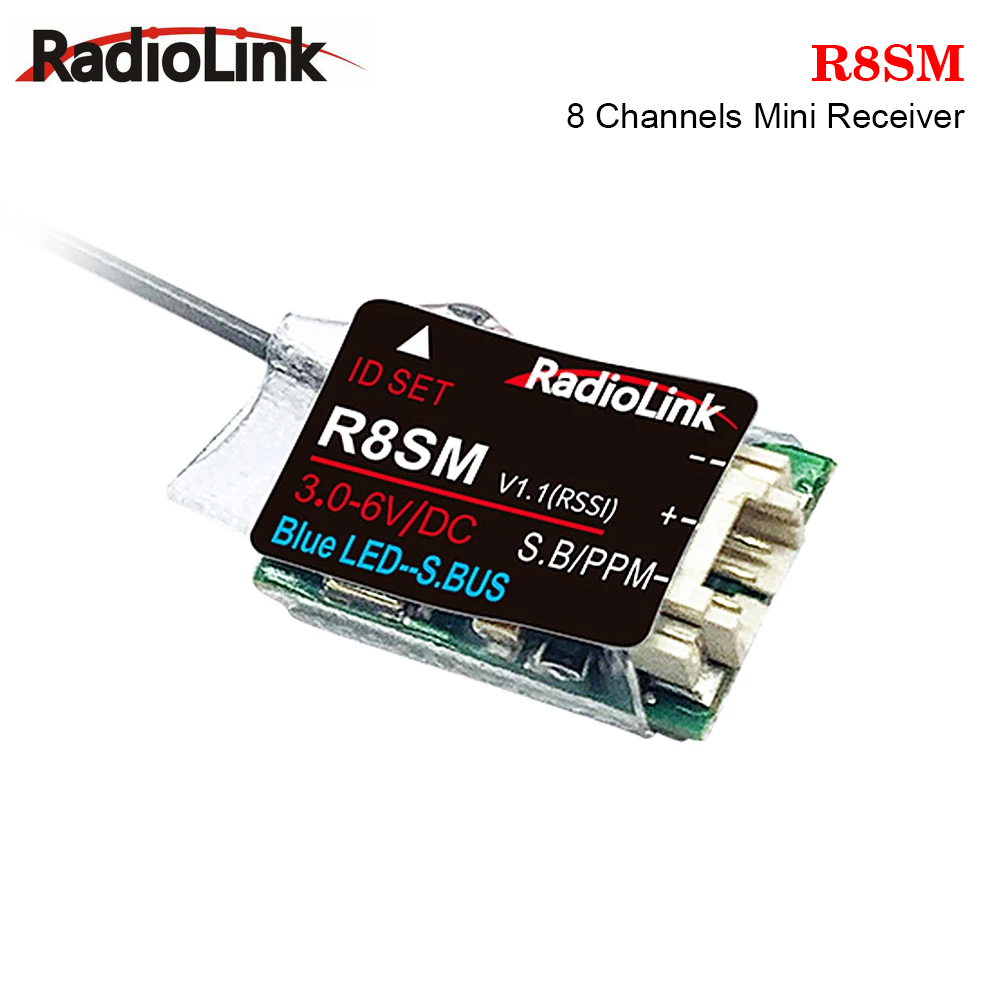 Receiver Sbus 8Ch - Radiolink R8SM, Penerima RC Mini 8