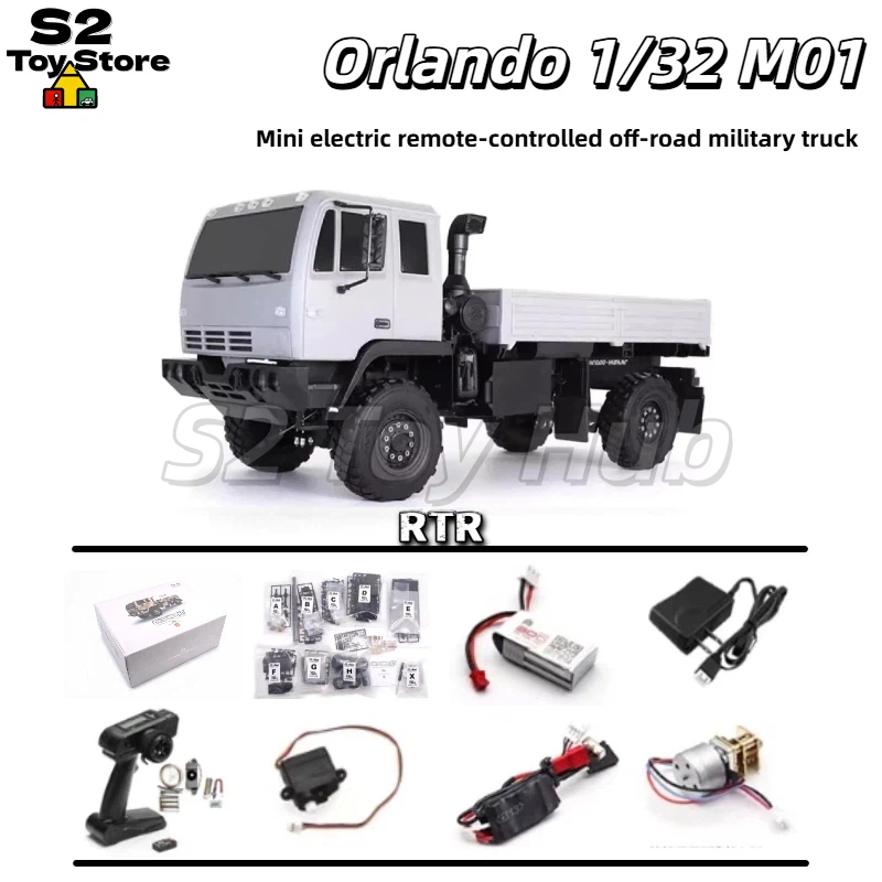 Rc Hobby Grade Truck - Truk Militer RC Orlandoo Hunter OH32M01