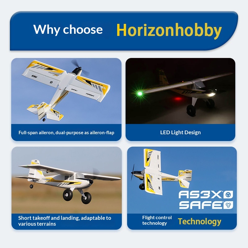 Pesawat RC Horizon Hobby UMX T - Rc Hobby Land ulasan dan harga