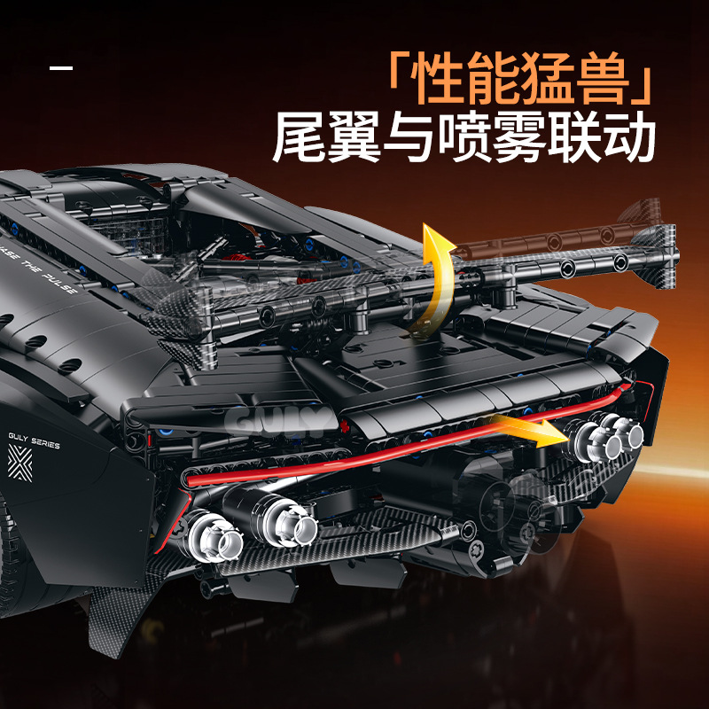 TERSEDIA GULY 10663 MOC Techni - Rc Hobby Toucan ulasan dan harga
