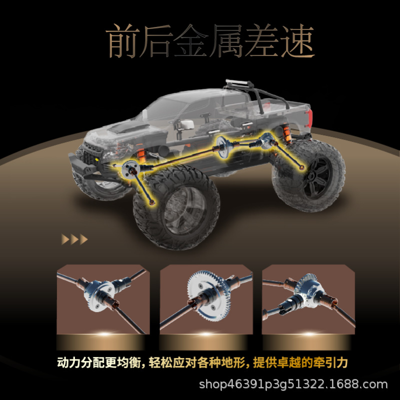 FMS 1/10 Colorado Brushless RC - Rc Hobby Grade Monster Truck ulasan dan harga