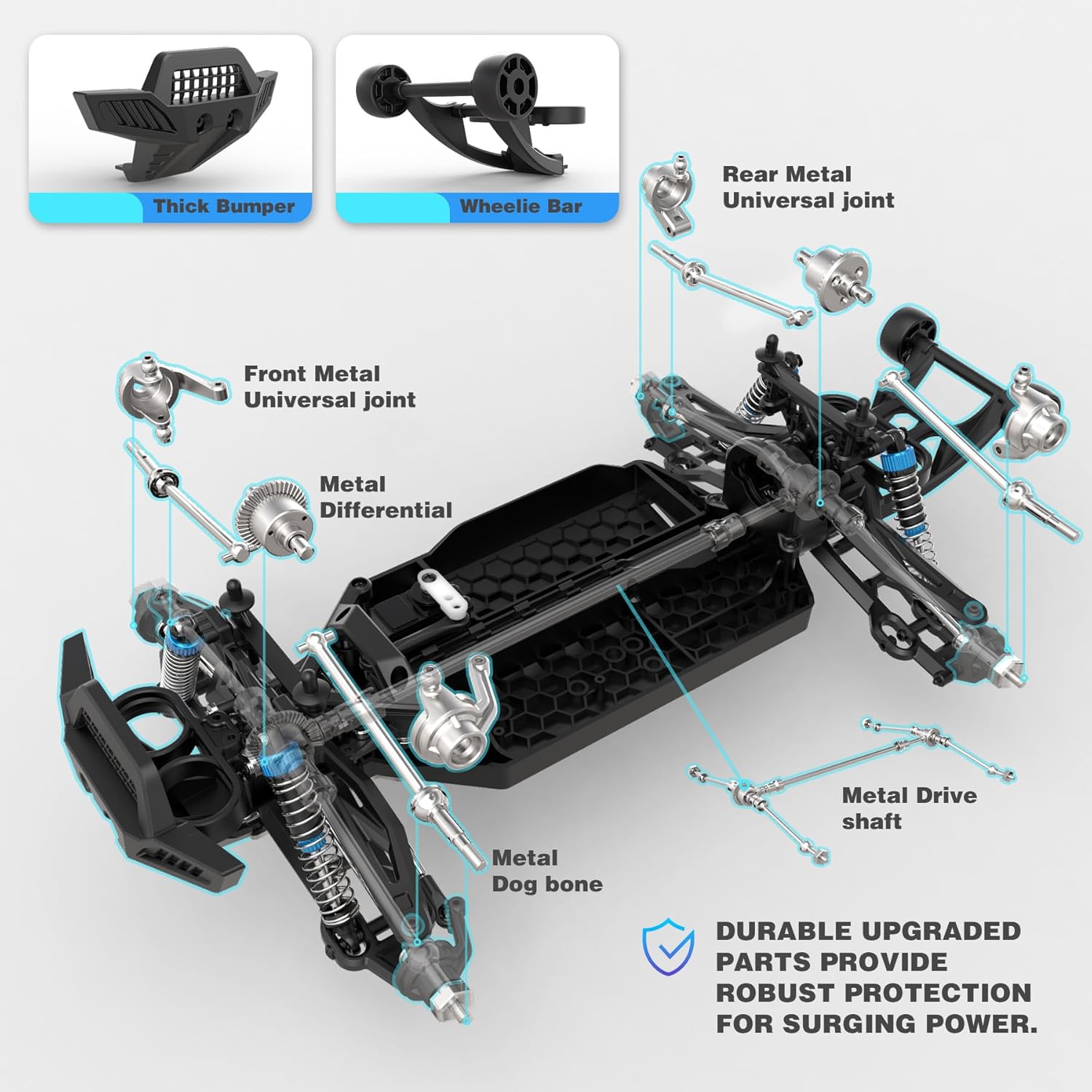 Truk Monster RC Brushless 60+  - Rc Hobby Grade Monster Truck ulasan dan harga