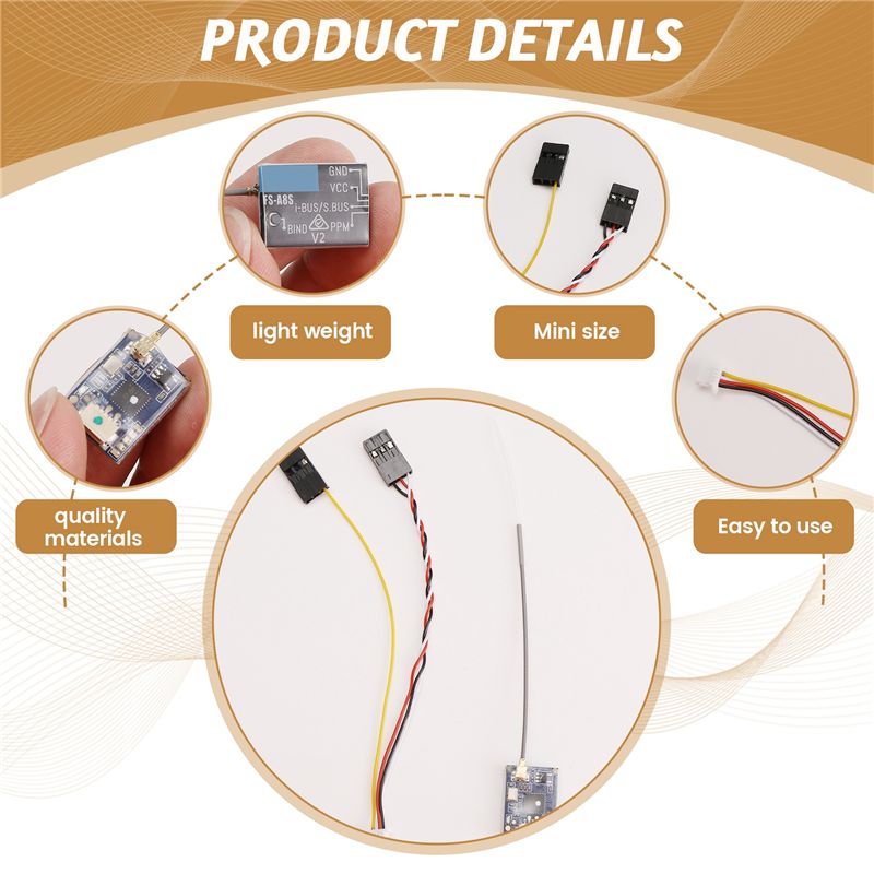 B78B – Untuk FS-A8S 2.4G 8CH M - Receiver Sbus 8Ch ulasan dan harga