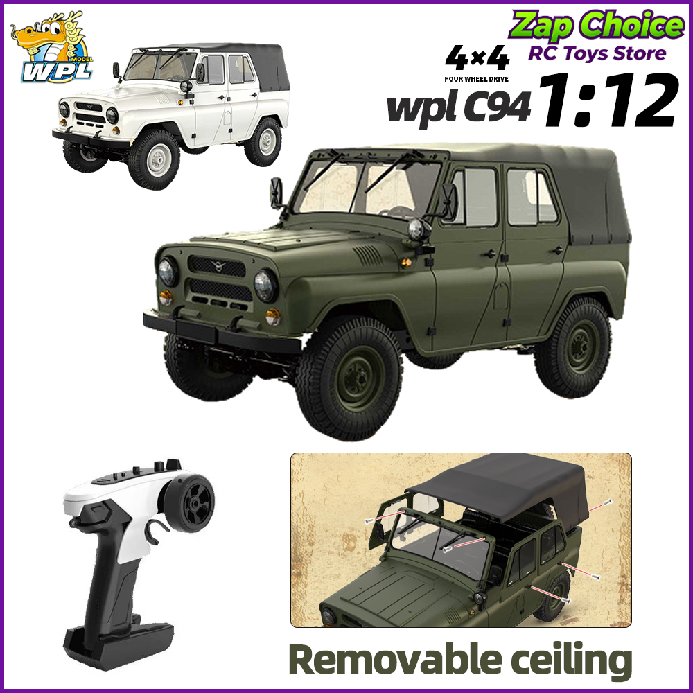 WPL C94 Skala 1/12 4WD Mobil R - Rc Hobby Grade Truck ulasan dan harga